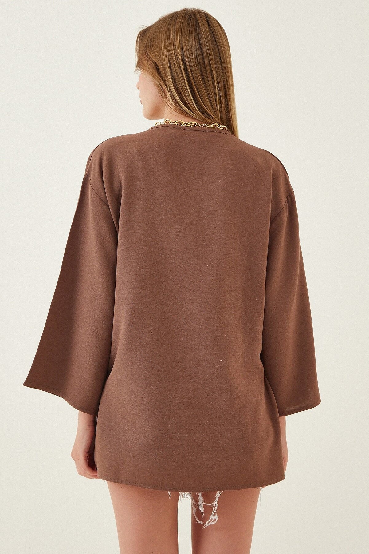 Patricia Cream Linen Kimono