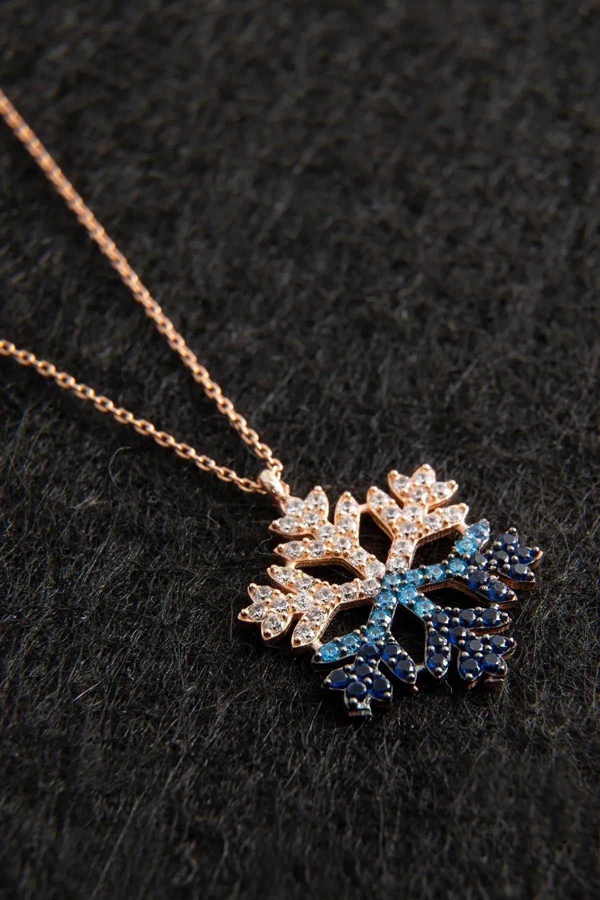 Snowflake Necklace 925 Sterling Silver Necklace