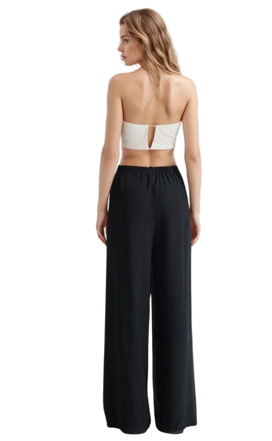 Grace Black Wide Leg Pants