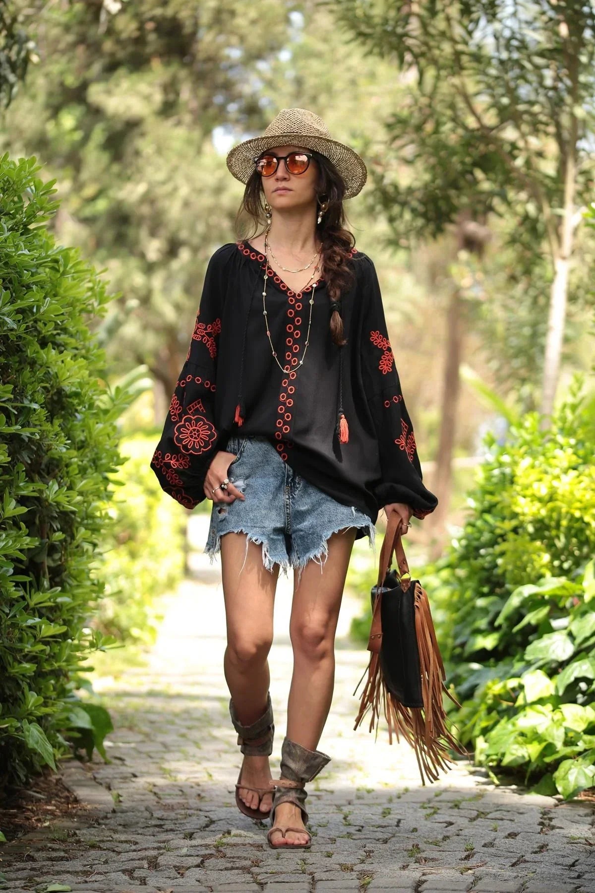 Mystic Meadows Embroidered Vyshyvanka