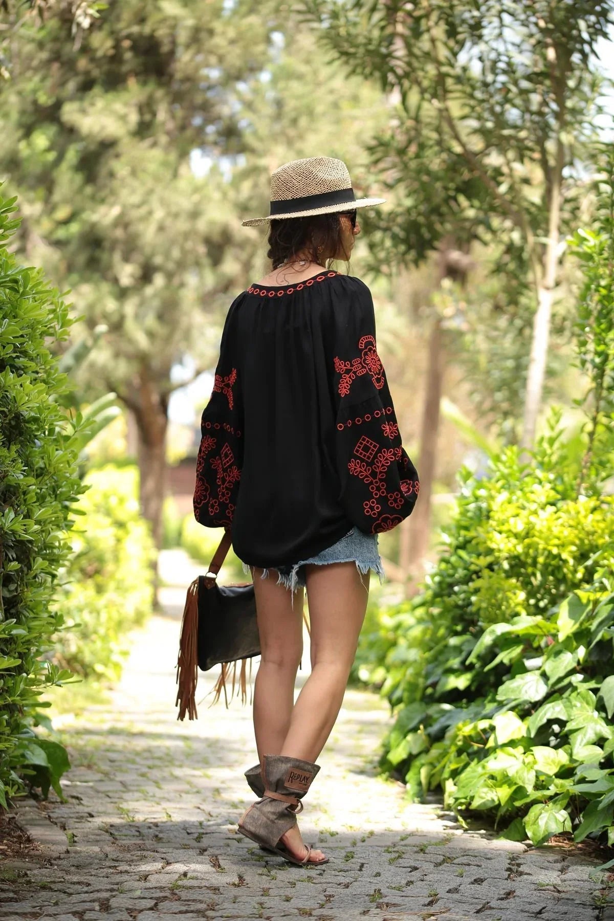 Mystic Meadows Embroidered Vyshyvanka