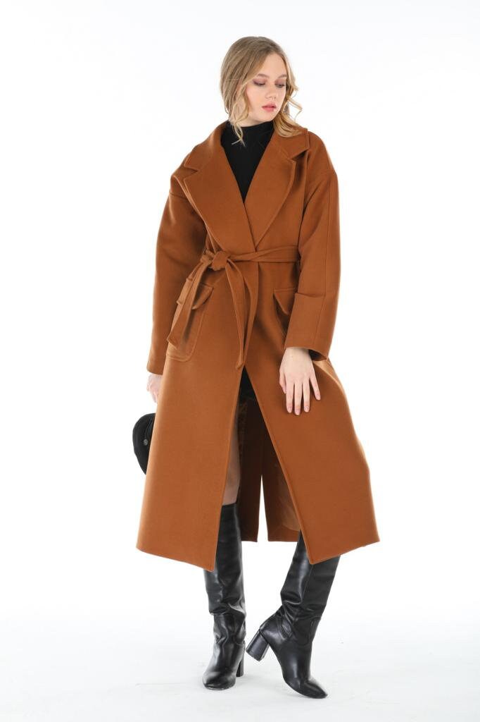 Gray Wool Long Coat