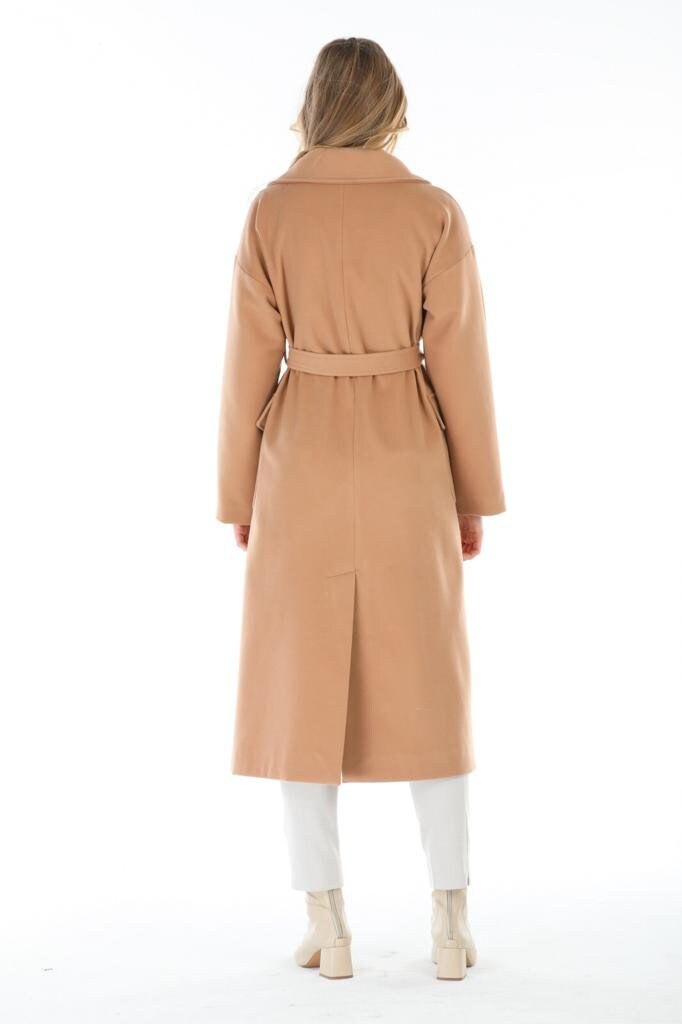 Gray Wool Long Coat