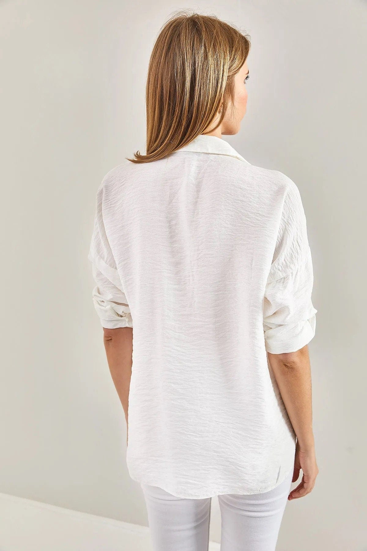 Angel Wing Designer Cotton Button Down Shirt
