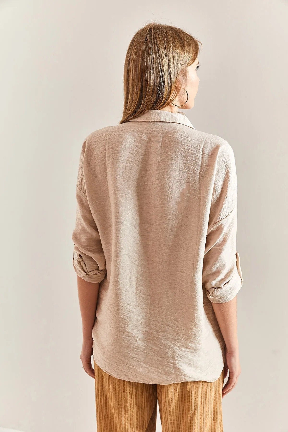 Angel Wing Designer Cotton Button Down Shirt
