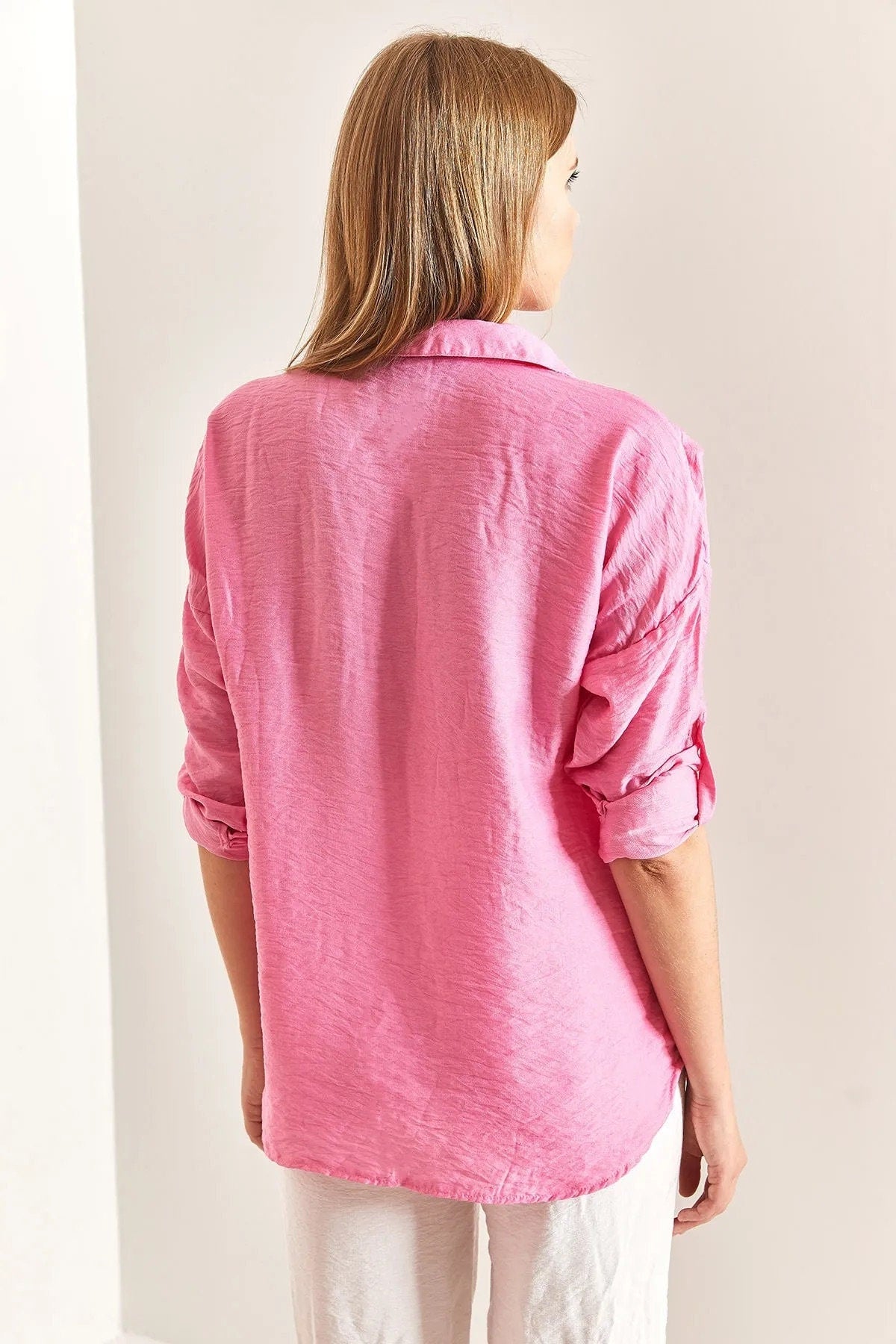 Angel Wing Designer Cotton Button Down Shirt